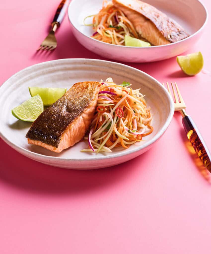 crispy skin salmon