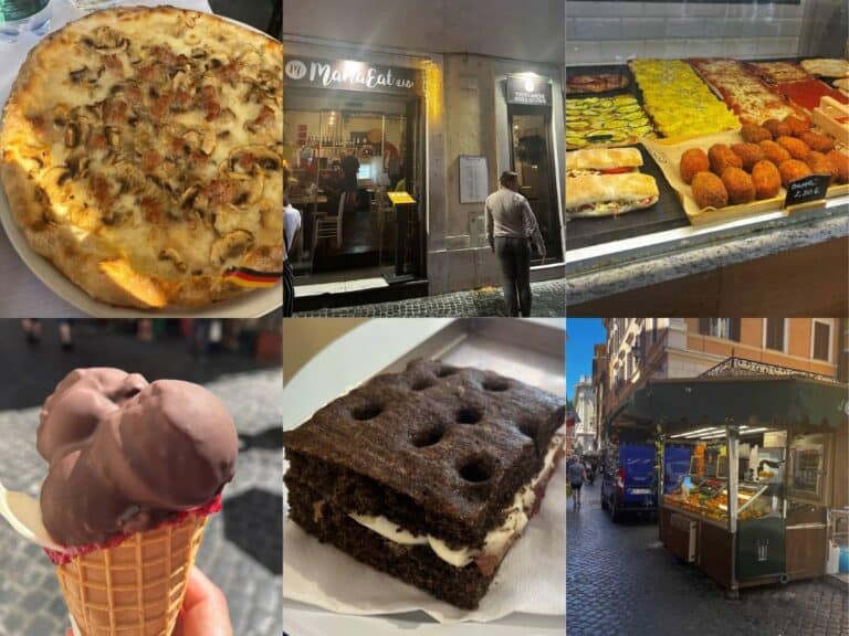 Gluten free food in Rome