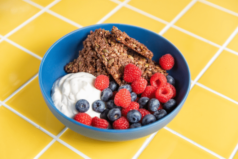 Chocolate granola clusters