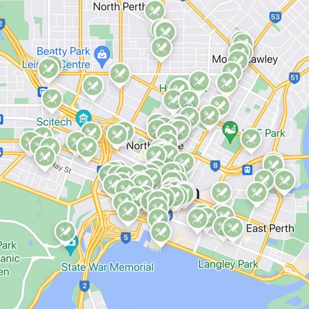 Coeliapp Map - Instagram